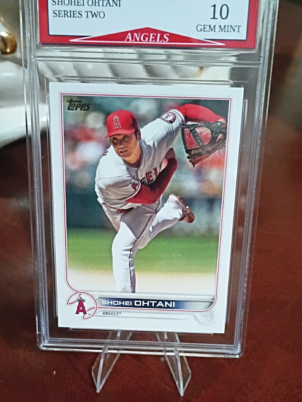 2022 Topps Shohei Ohtani Baseball Card